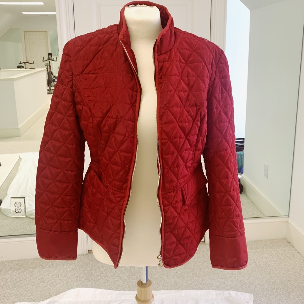 La Coalition Red Lined Coat